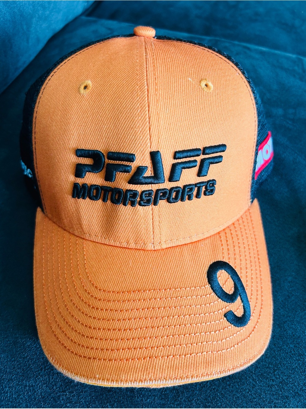 AFF Orange and Black Pfaff Motorsports Hat